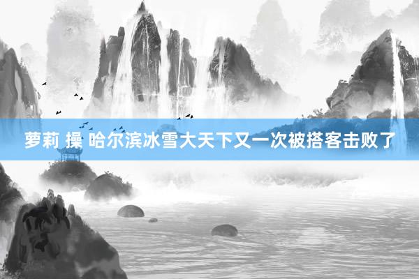 萝莉 操 哈尔滨冰雪大天下又一次被搭客击败了