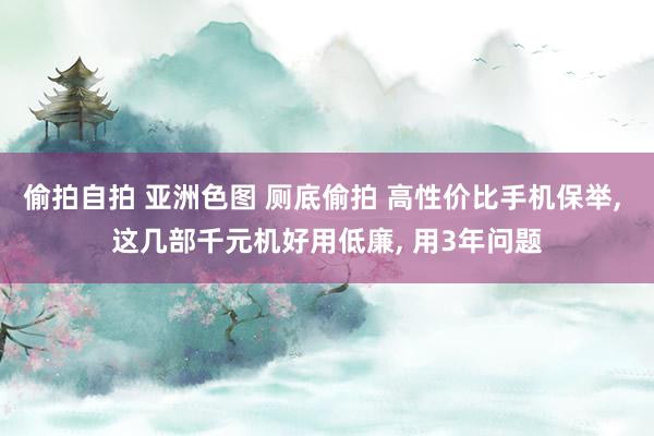 偷拍自拍 亚洲色图 厕底偷拍 高性价比手机保举， 这几部千元机好用低廉， 用3年问题