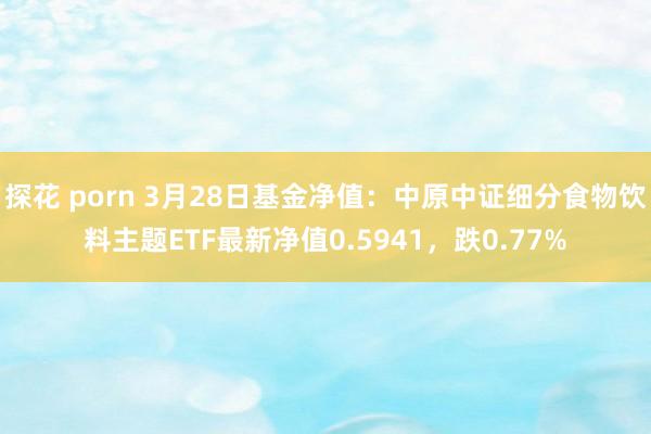 探花 porn 3月28日基金净值：中原中证细分食物饮料主题ETF最新净值0.5941，跌0.77%
