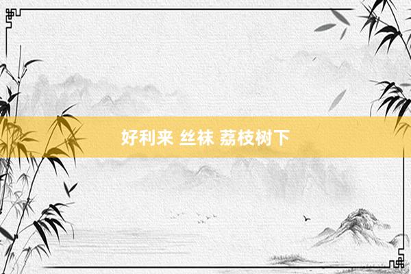 好利来 丝袜 荔枝树下